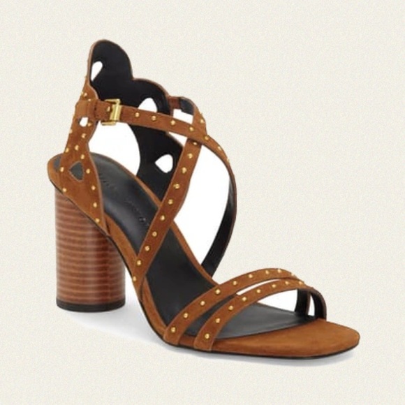 Rebecca Minkoff Adeleine Block Heel Sandal - Picture 1 of 4